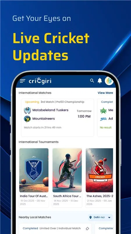 Cricgiri -Live Cricket Updates | Indus Appstore | Screenshot