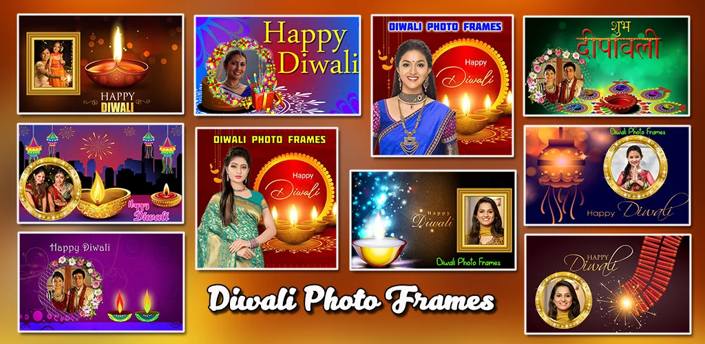 Diwali Photo Frames 2023 | Indus Appstore | Screenshot