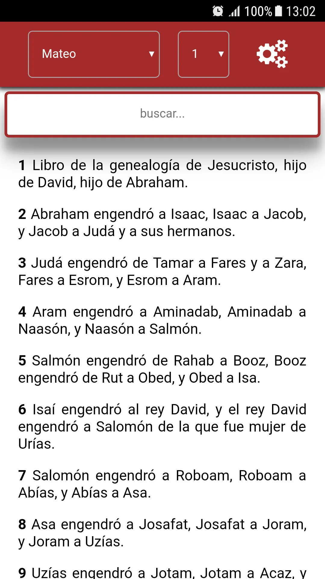 Santa Biblia Reina Valera | Indus Appstore | Screenshot