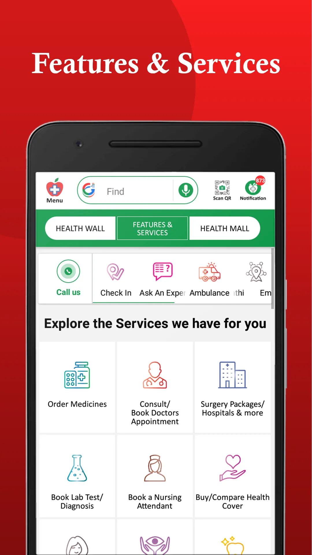 Medicalwale.com Health @Home | Indus Appstore | Screenshot