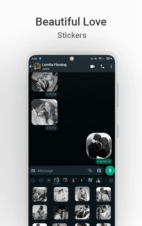 WASticker.ly Romantic Stickers | Indus Appstore | Screenshot