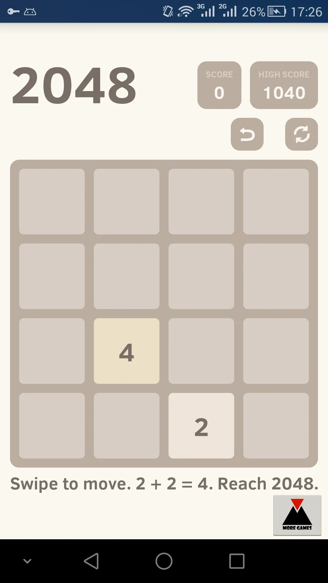 2048 | Indus Appstore | Screenshot