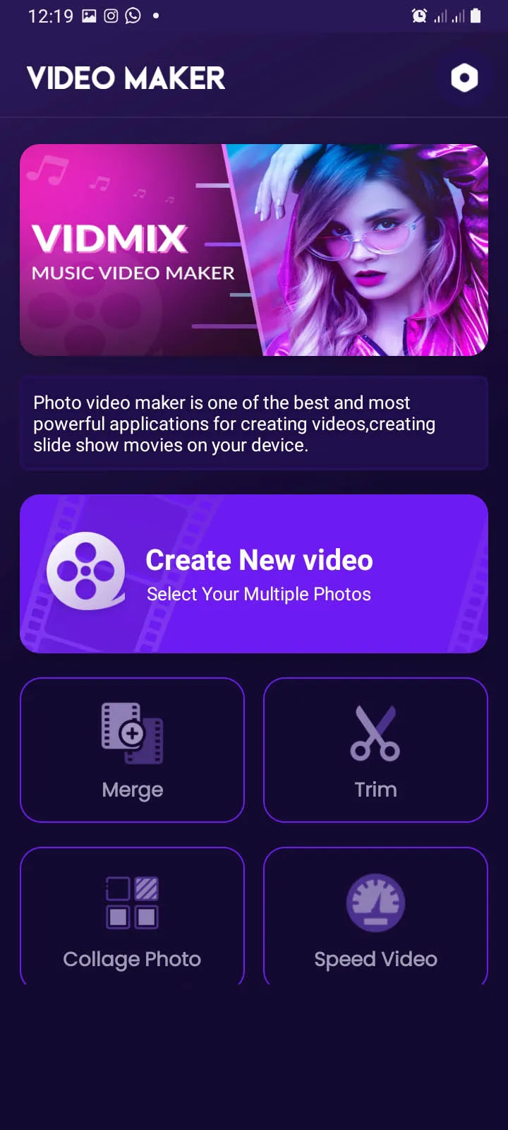 Video maker & editor | Indus Appstore | Screenshot