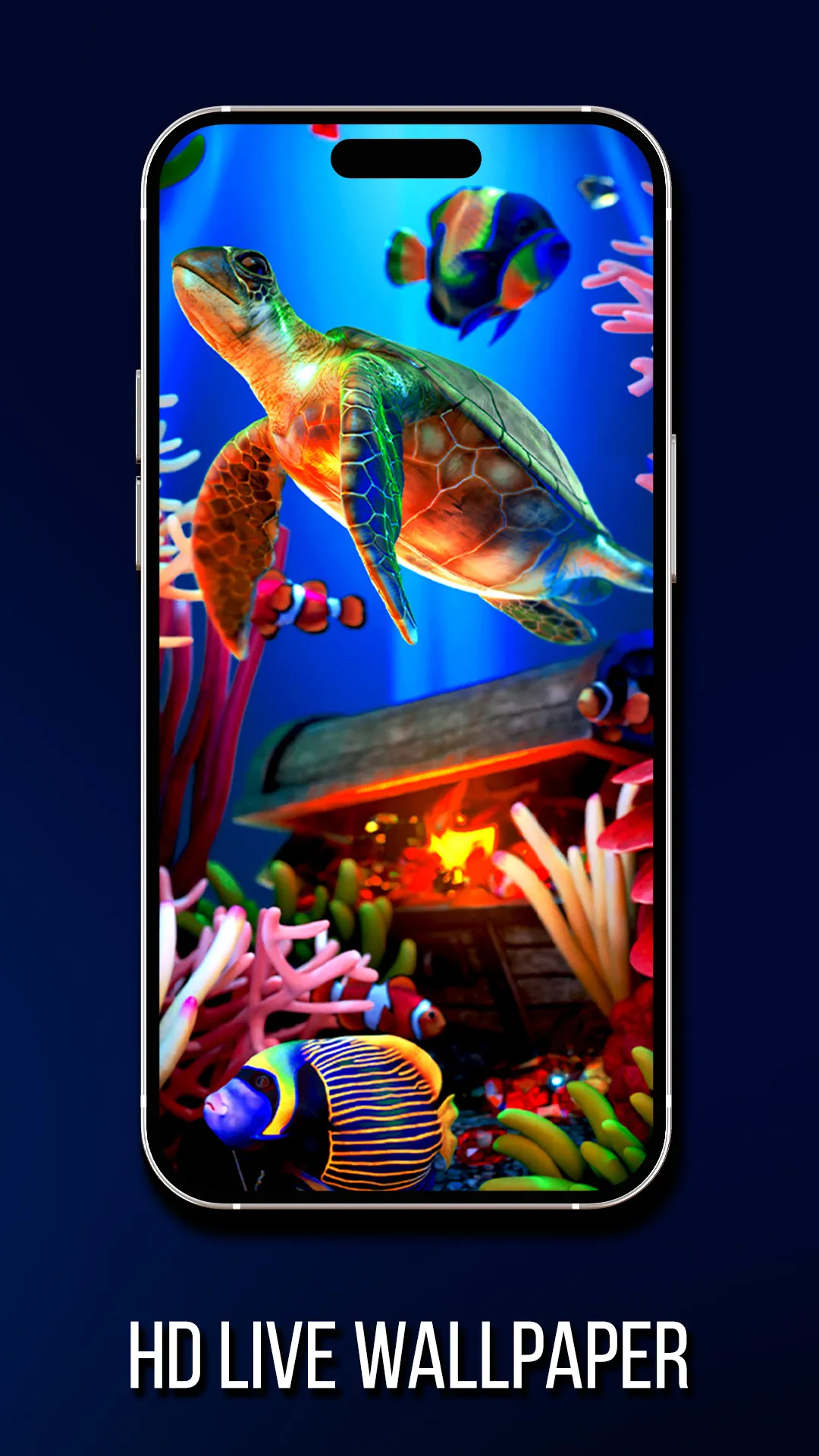 Aquarium 3D Live Wallpaper 4K | Indus Appstore | Screenshot