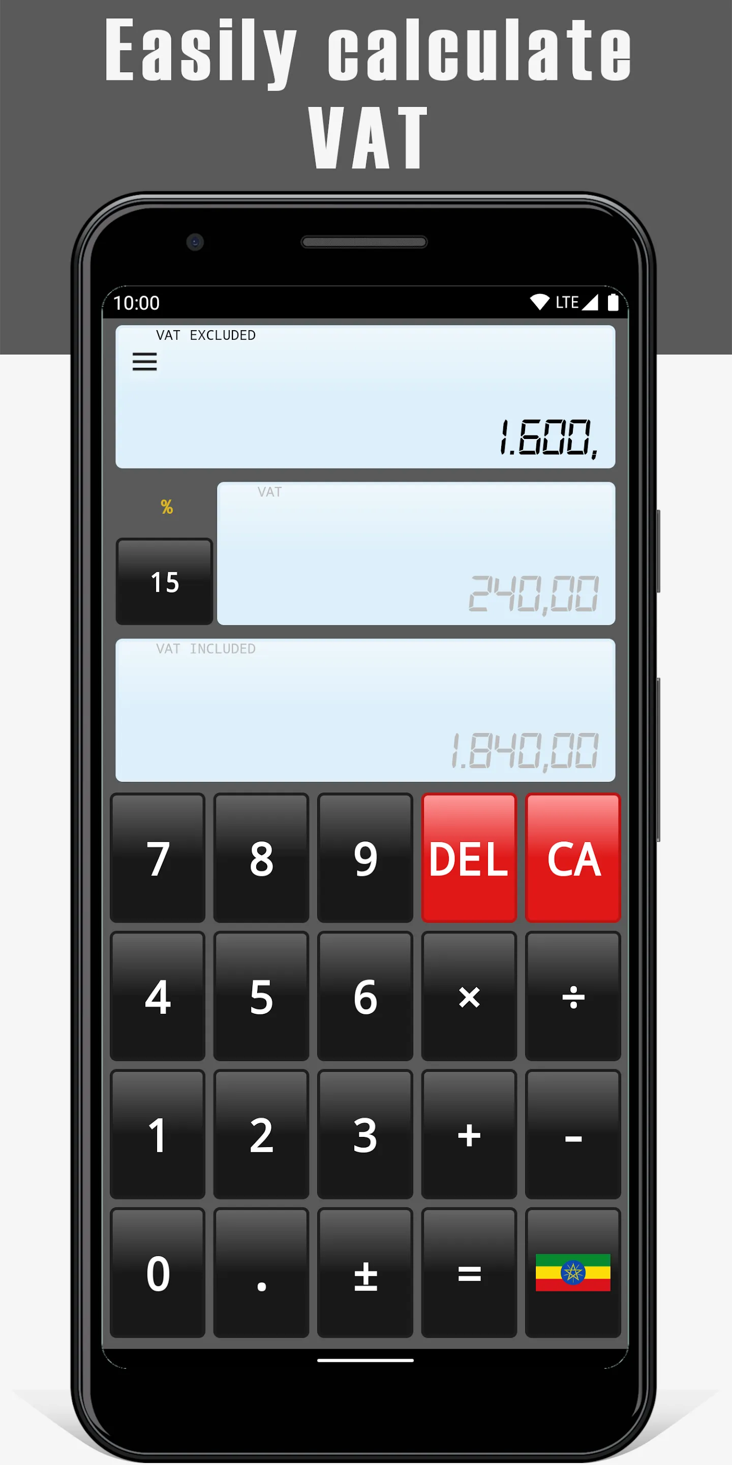 VAT Calculator | Indus Appstore | Screenshot