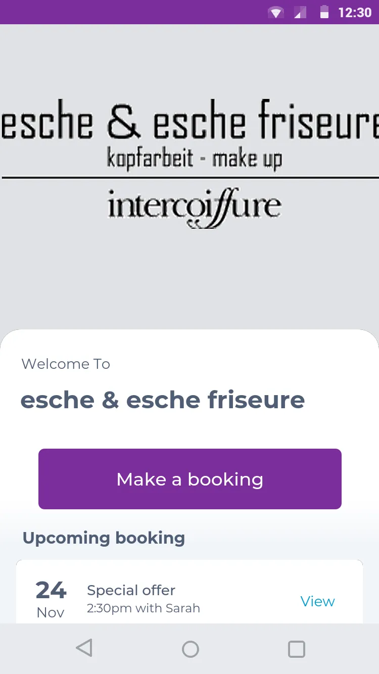 esche & esche friseure | Indus Appstore | Screenshot