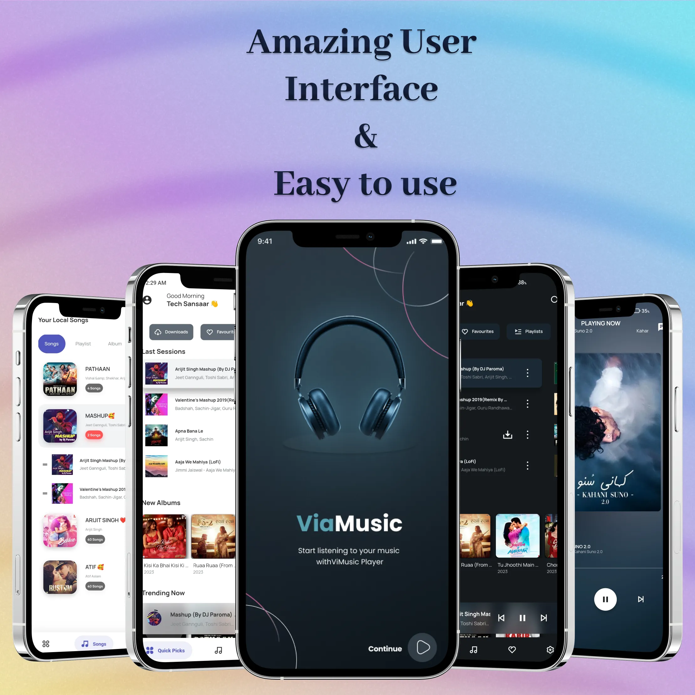 ViaMusic Music Player | Indus Appstore | Screenshot