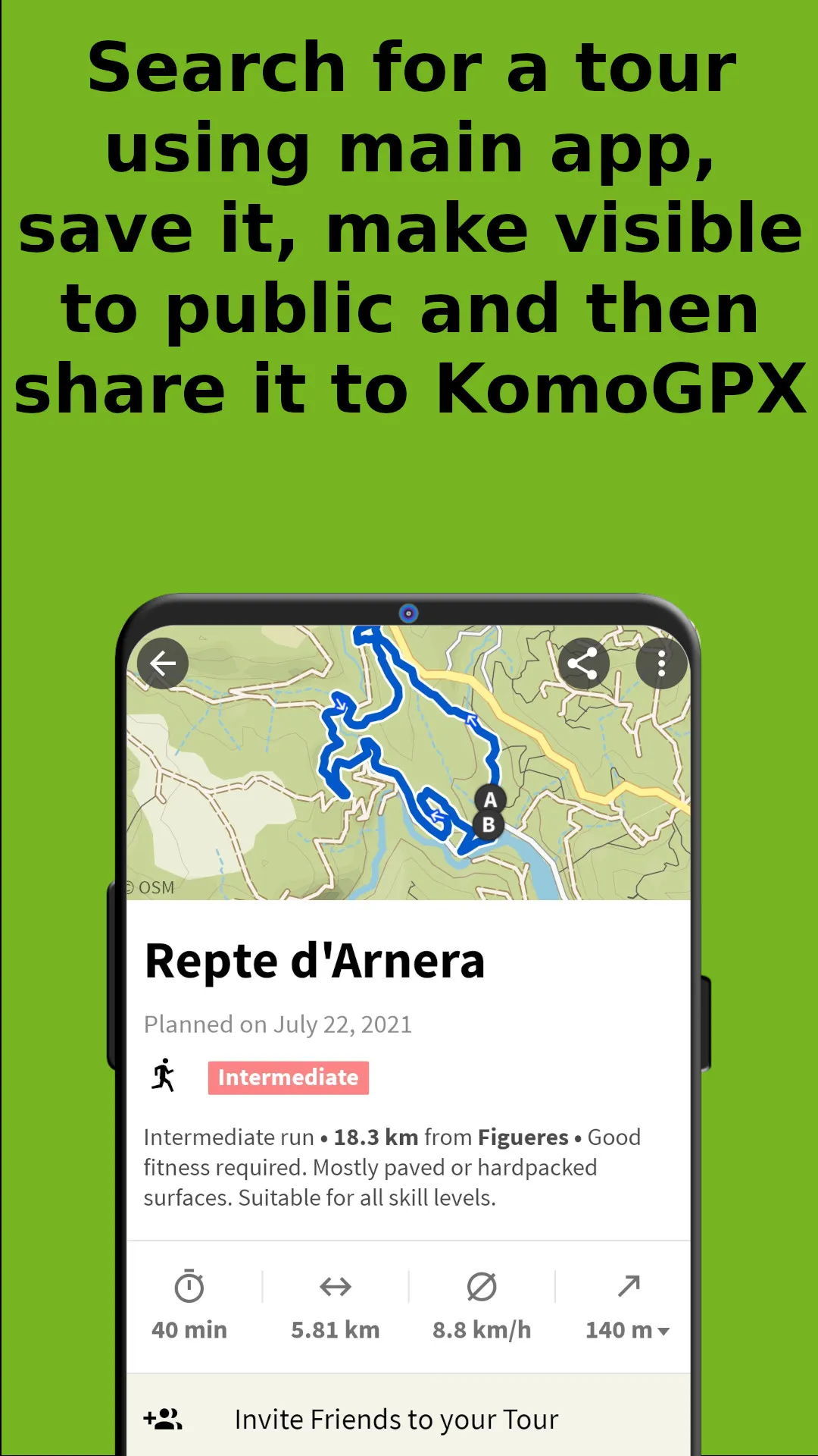 KomoGPX | Indus Appstore | Screenshot