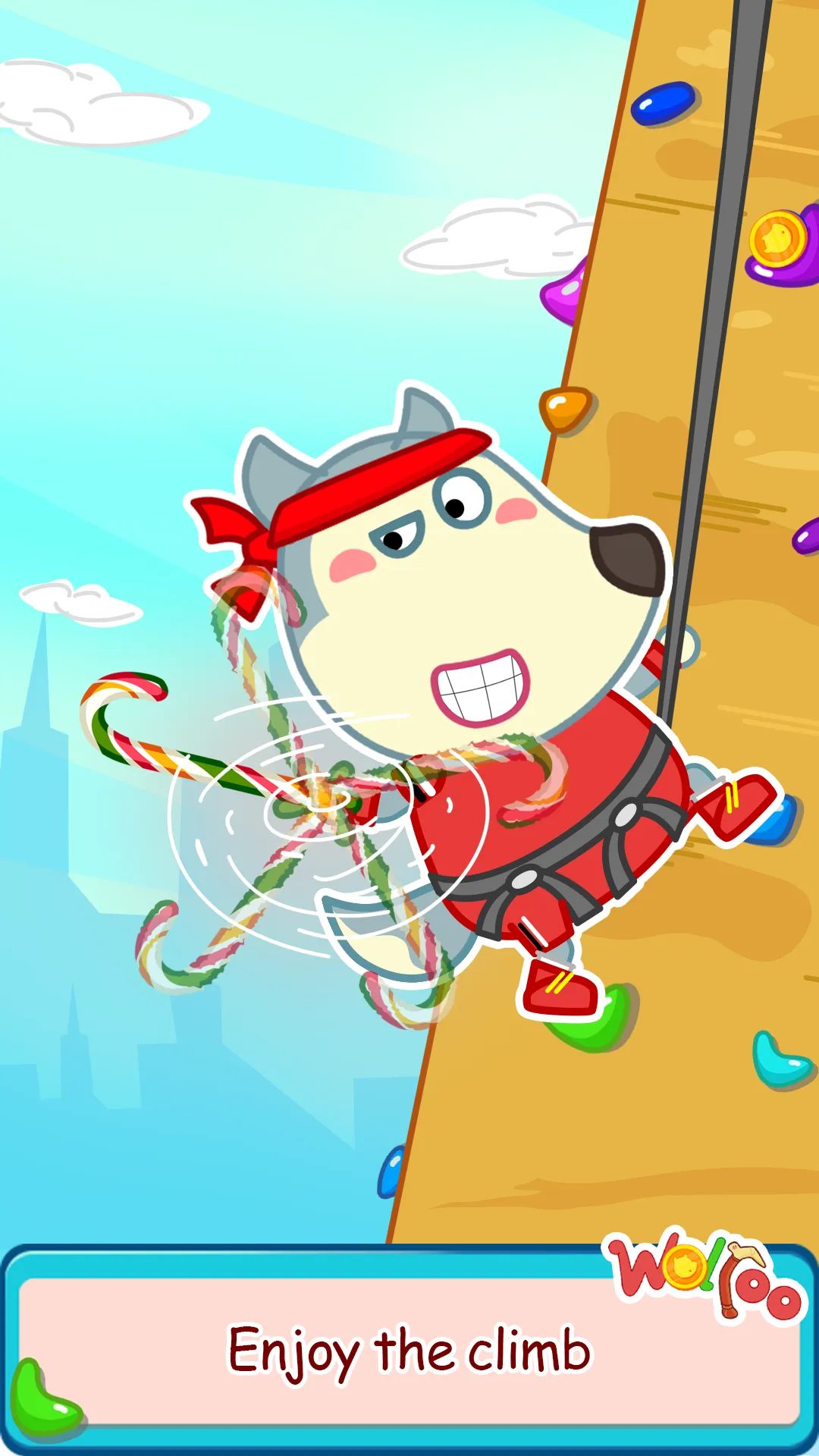 Wolfoo - Rock Climbing | Indus Appstore | Screenshot