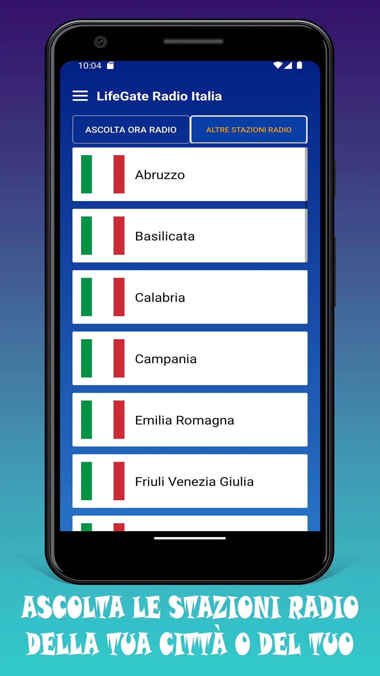 LifeGate Radio Italia FM App | Indus Appstore | Screenshot