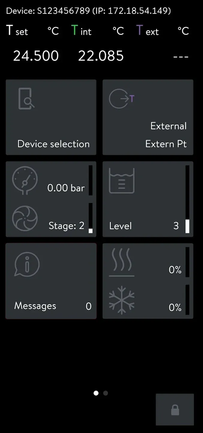 LAUDA Command App | Indus Appstore | Screenshot