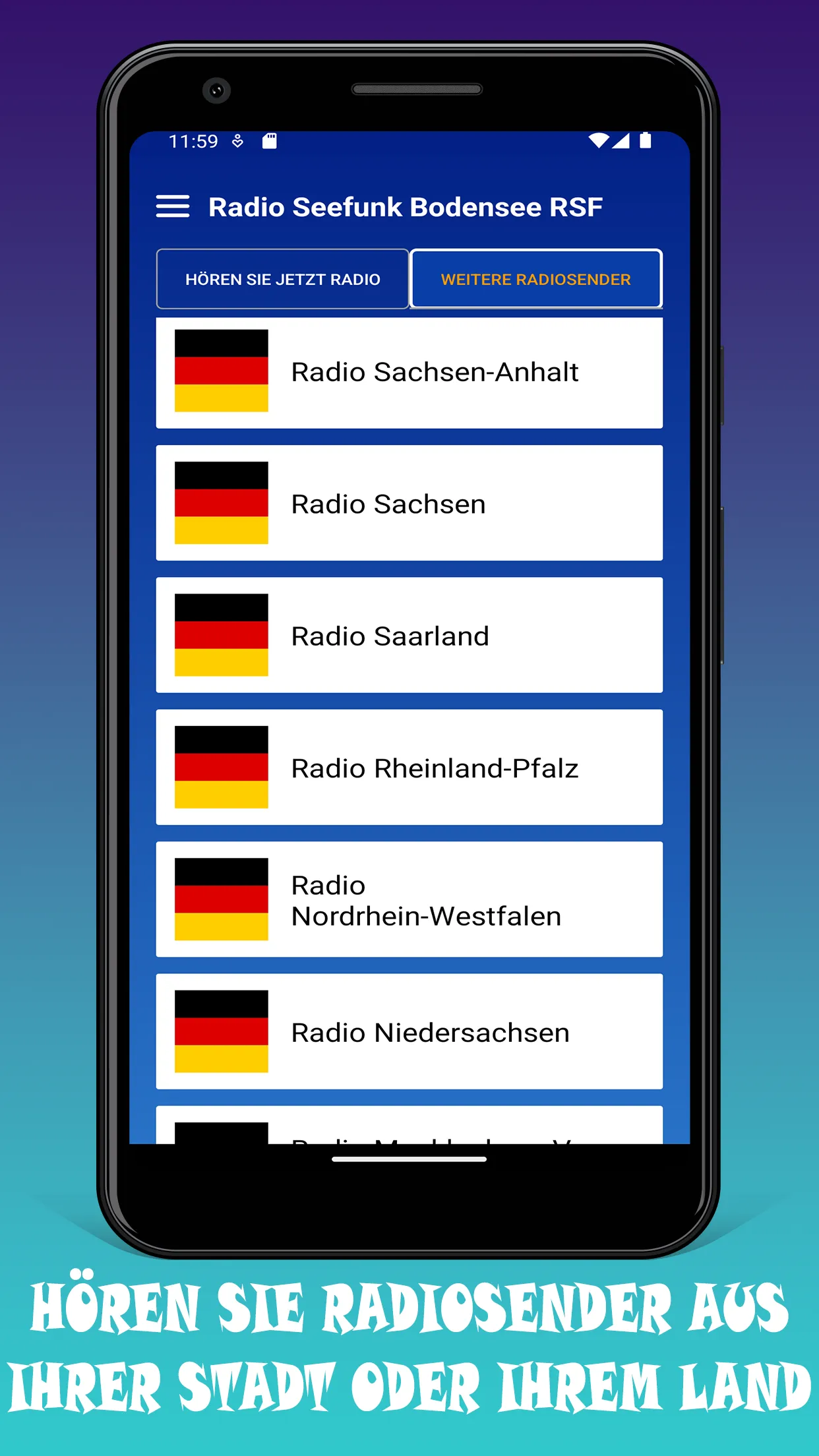 Radio Seefunk Bodensee App DE | Indus Appstore | Screenshot