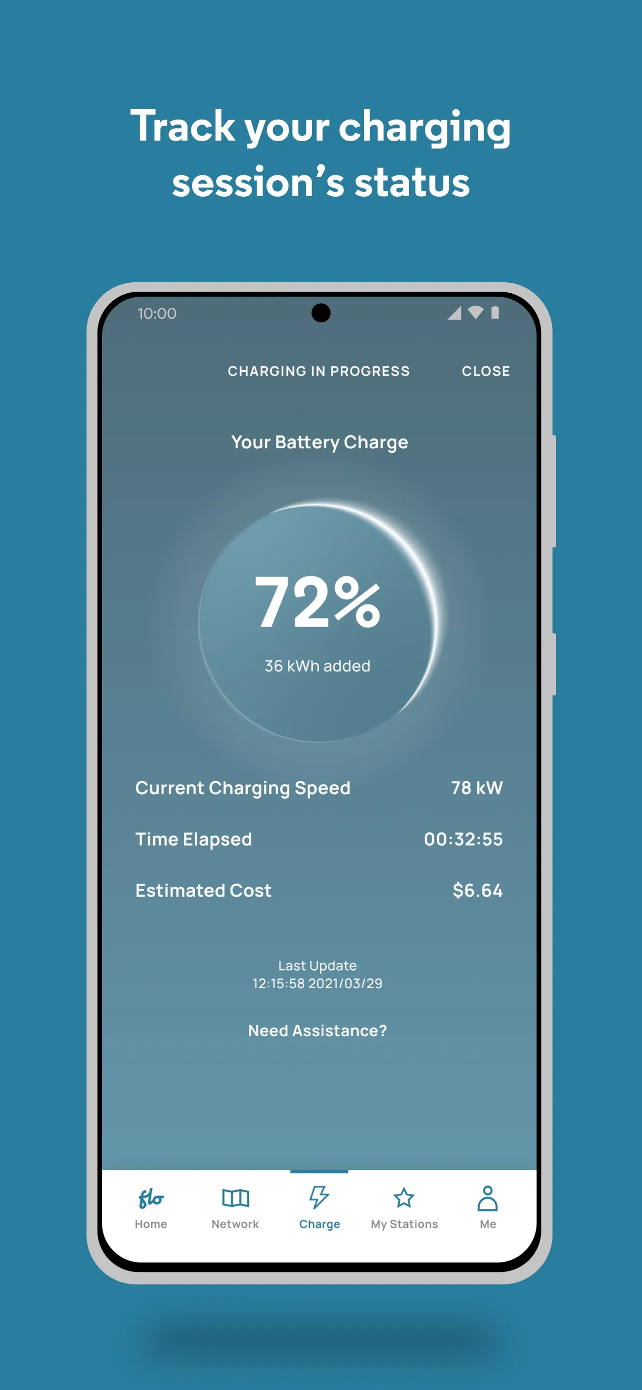 FLO EV Charging | Indus Appstore | Screenshot