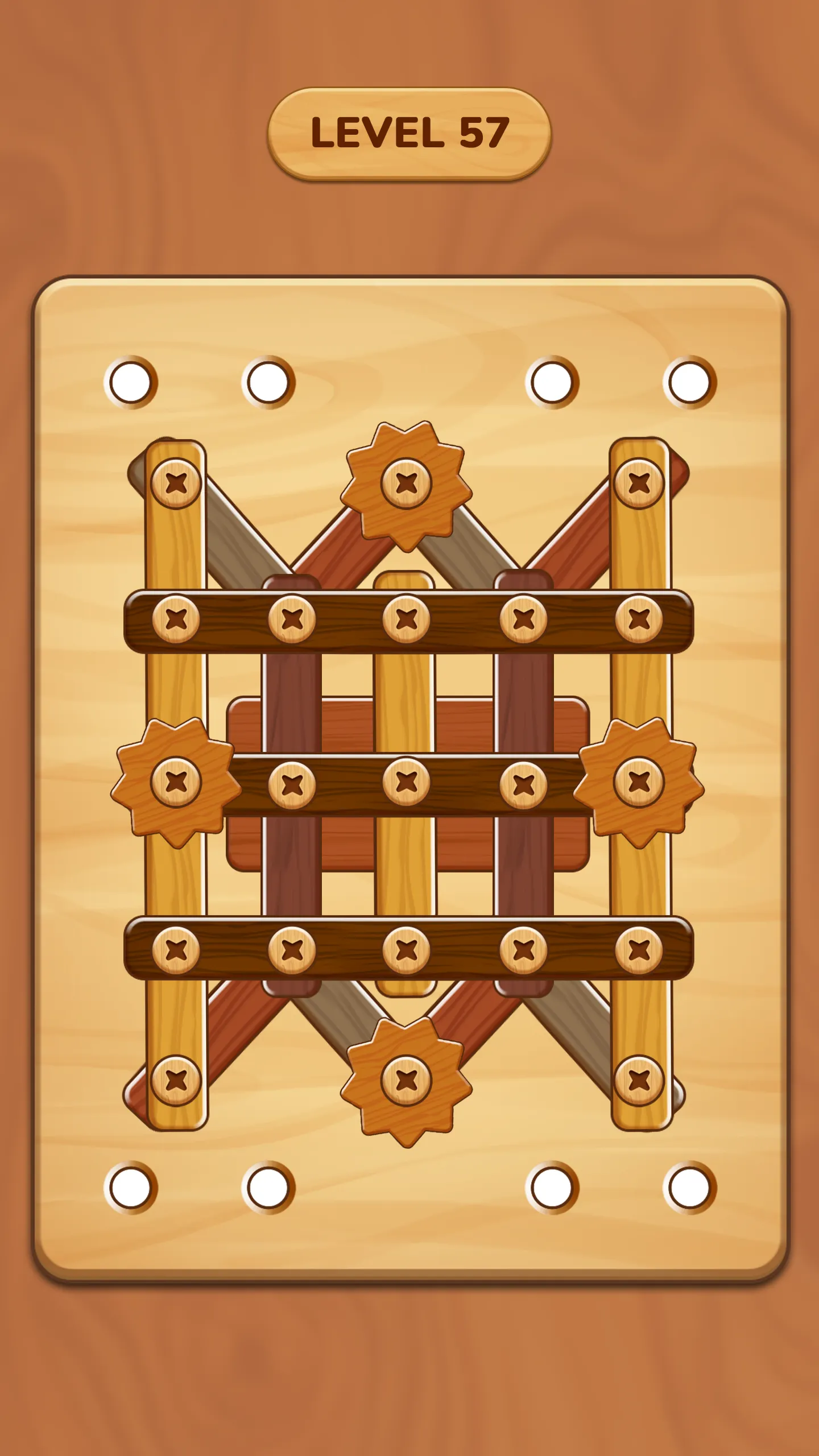 Nuts and Bolts Woody Puzzle | Indus Appstore | Screenshot