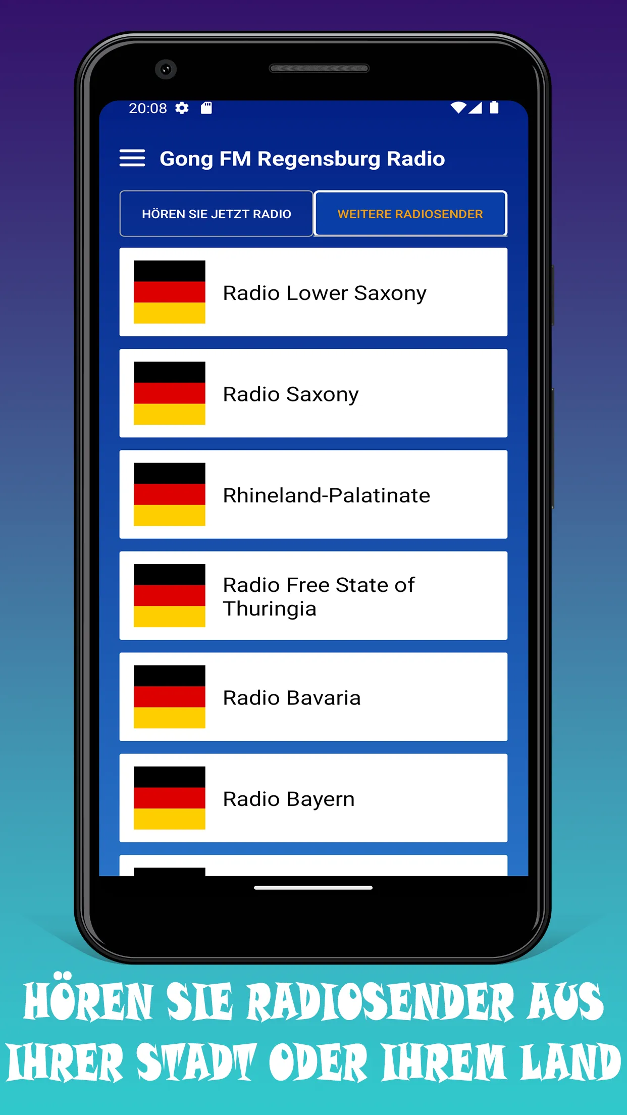 Gong FM Regensburg Radio App | Indus Appstore | Screenshot