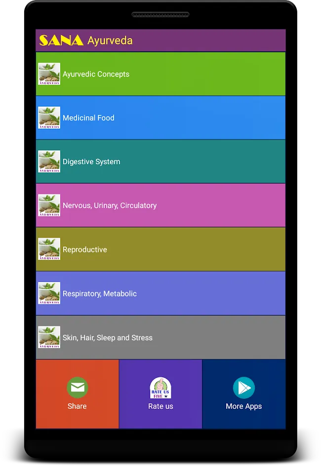 Ayurveda eBook | Indus Appstore | Screenshot