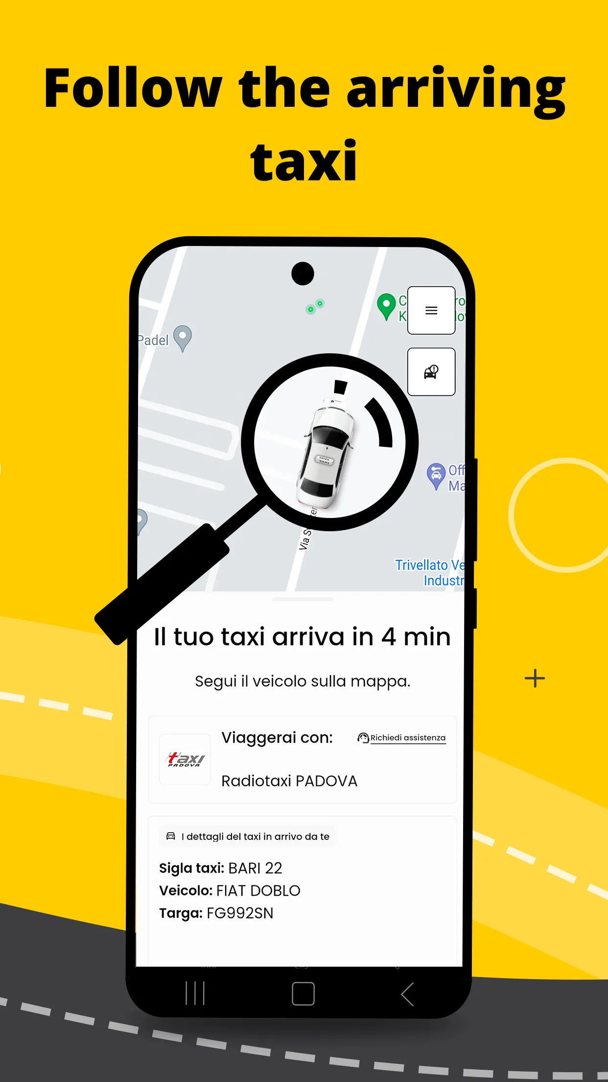 appTaxi – Taxis in Italy | Indus Appstore | Screenshot