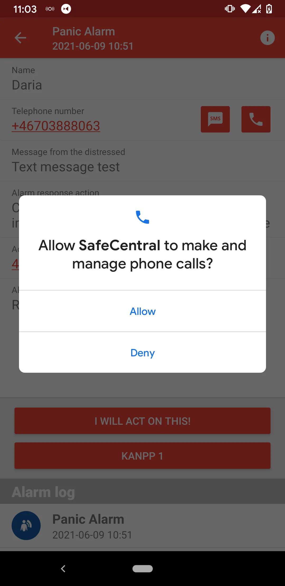 AddSecure SafeCentral | Indus Appstore | Screenshot