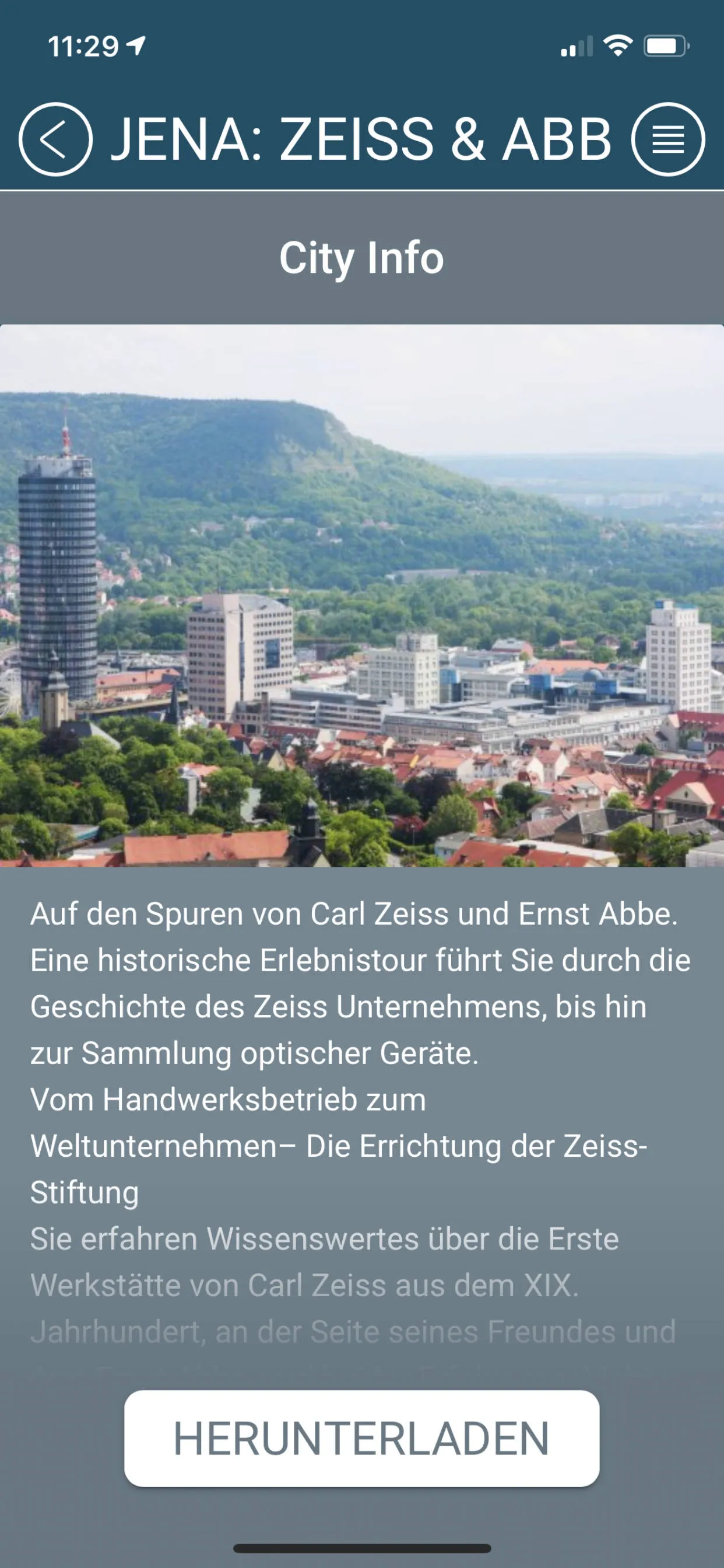 Jena: Zeiss & Abbe | Indus Appstore | Screenshot