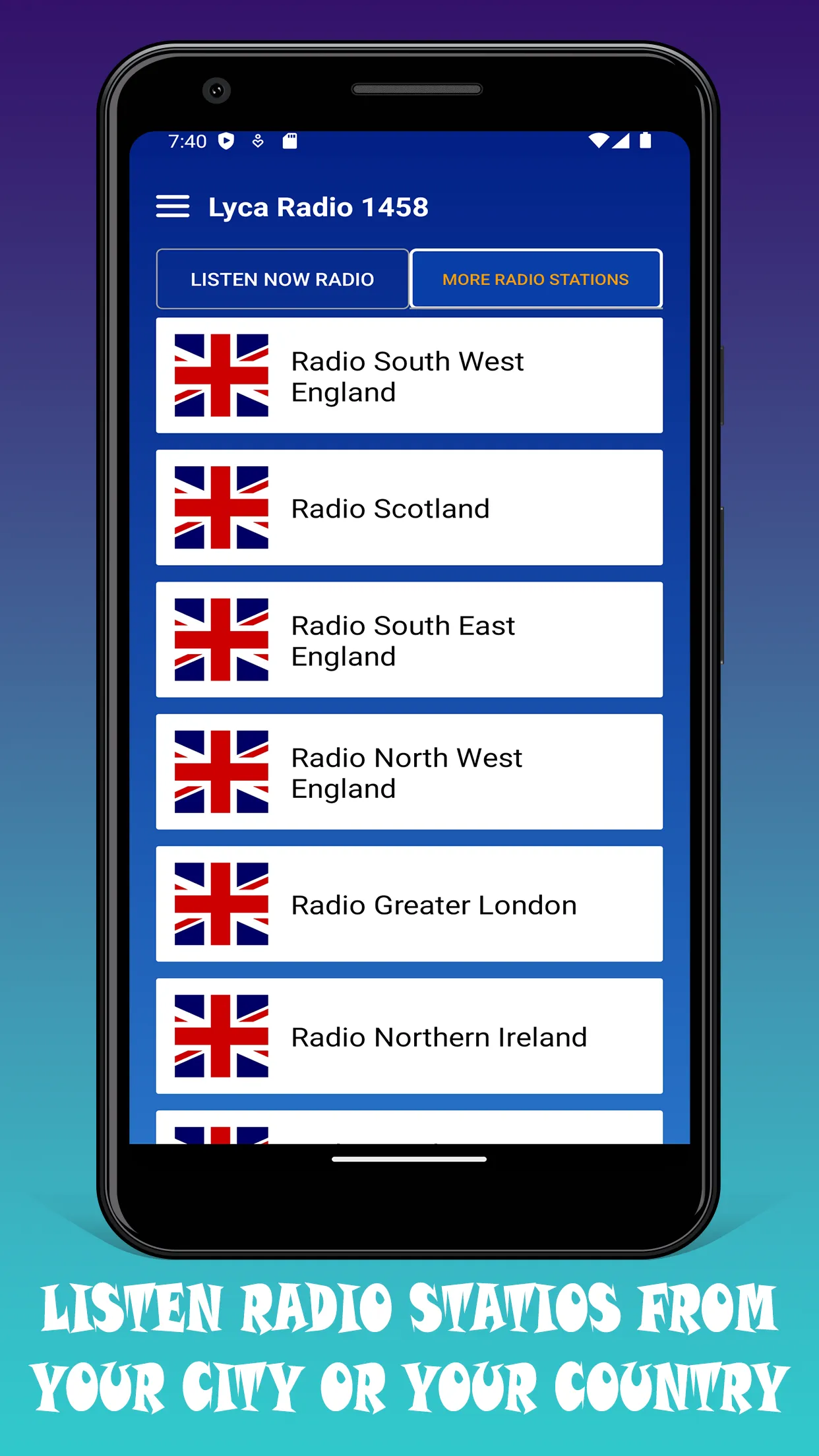 Lyca Radio UK 1458 App Online | Indus Appstore | Screenshot