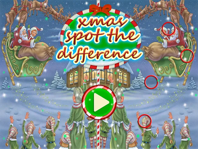 Spot The Difference Christmas : Xmas Puzzle | Indus Appstore | Screenshot