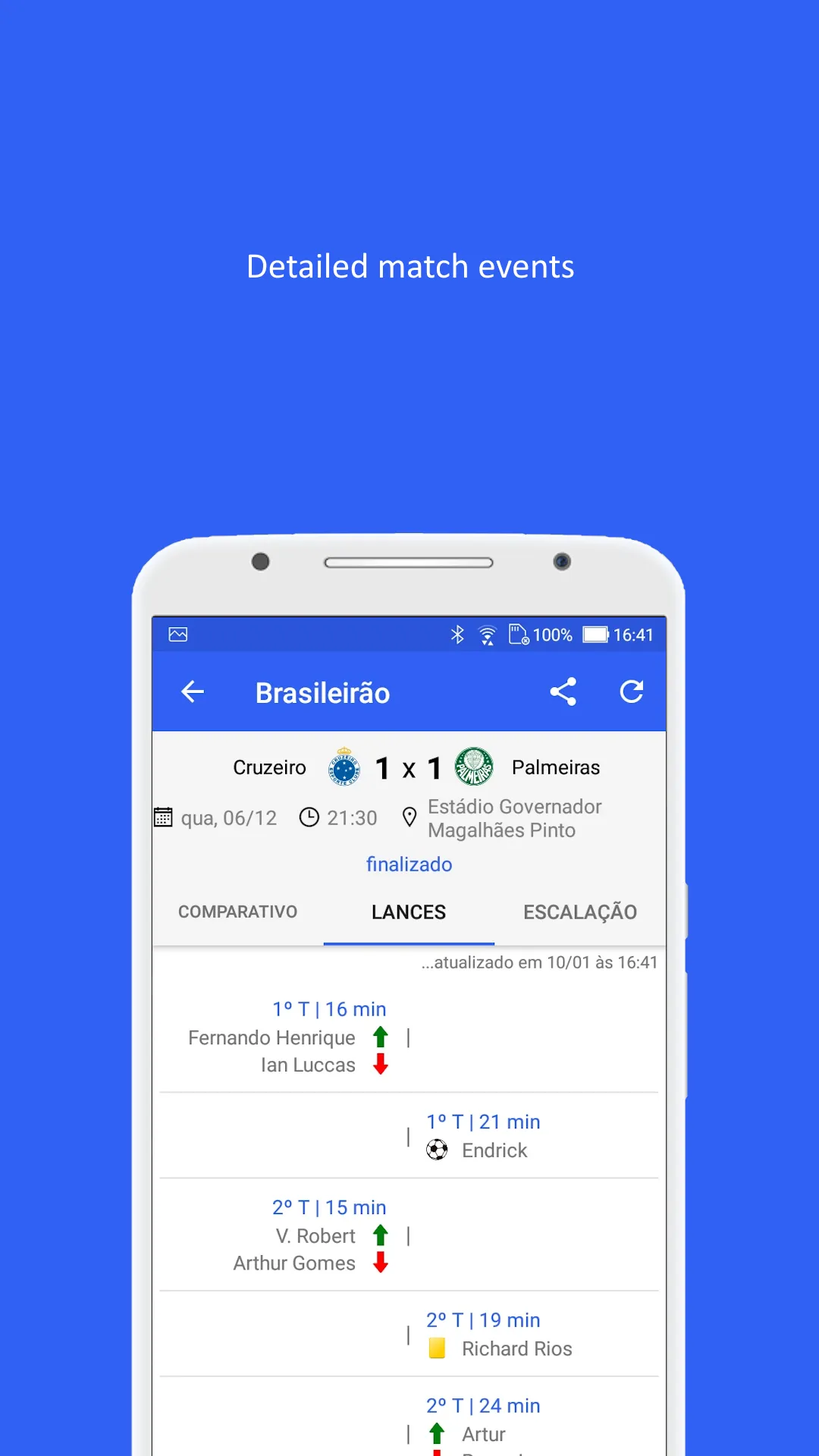 Brasileirão 2024: Série A e B | Indus Appstore | Screenshot