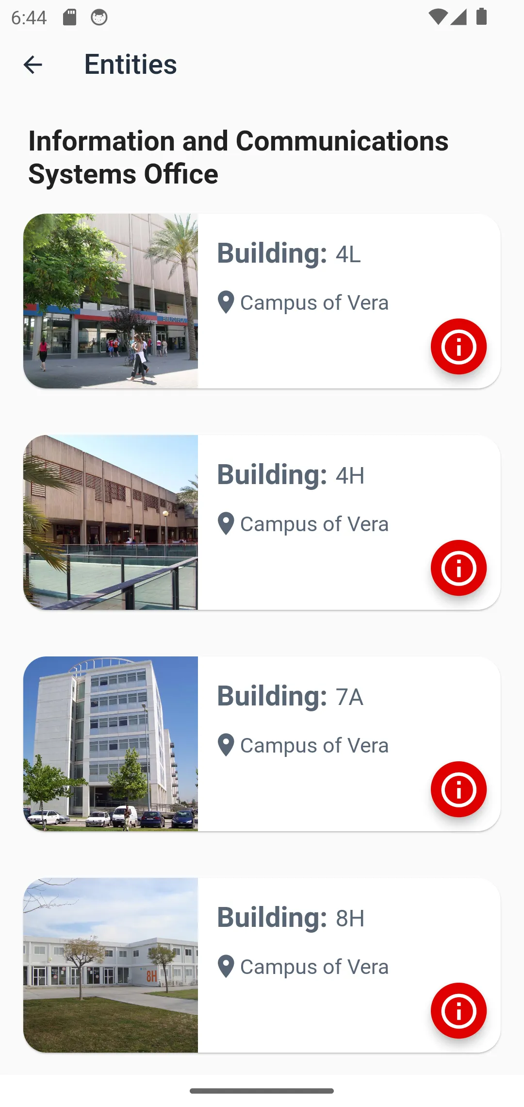 UPV - Politècnica de València | Indus Appstore | Screenshot