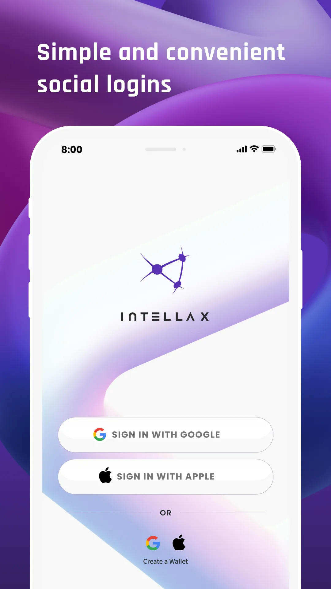 Intella X Wallet | Indus Appstore | Screenshot