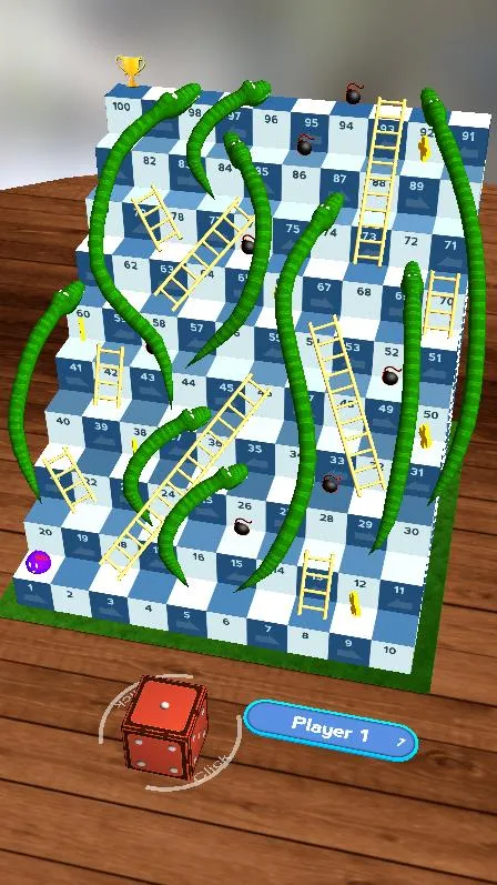 Snakes and Ladders - 3D Battle | Indus Appstore | Screenshot