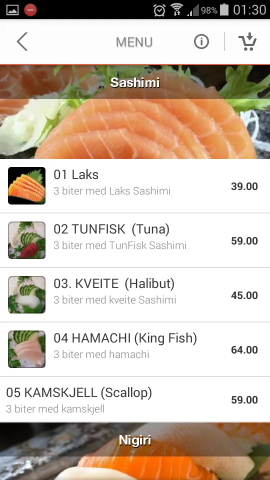 Jack Sushi & Asia Mat | Indus Appstore | Screenshot