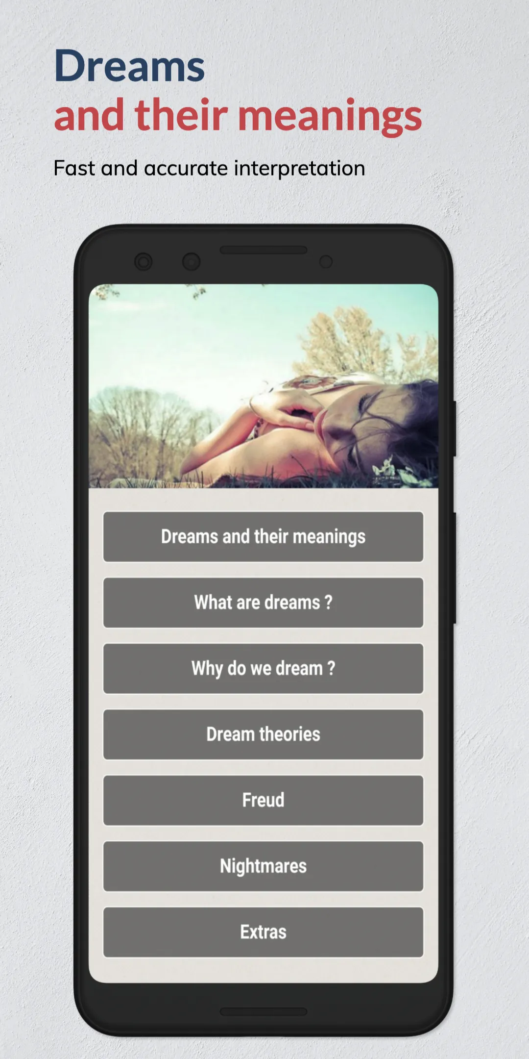 Dreams and their meanings | Indus Appstore | Screenshot