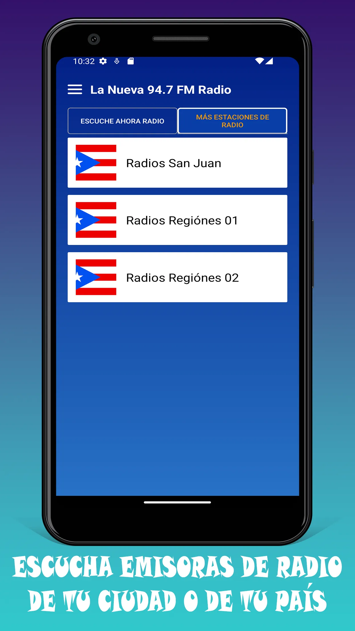 La Nueva 94.7 FM Puerto Rico | Indus Appstore | Screenshot