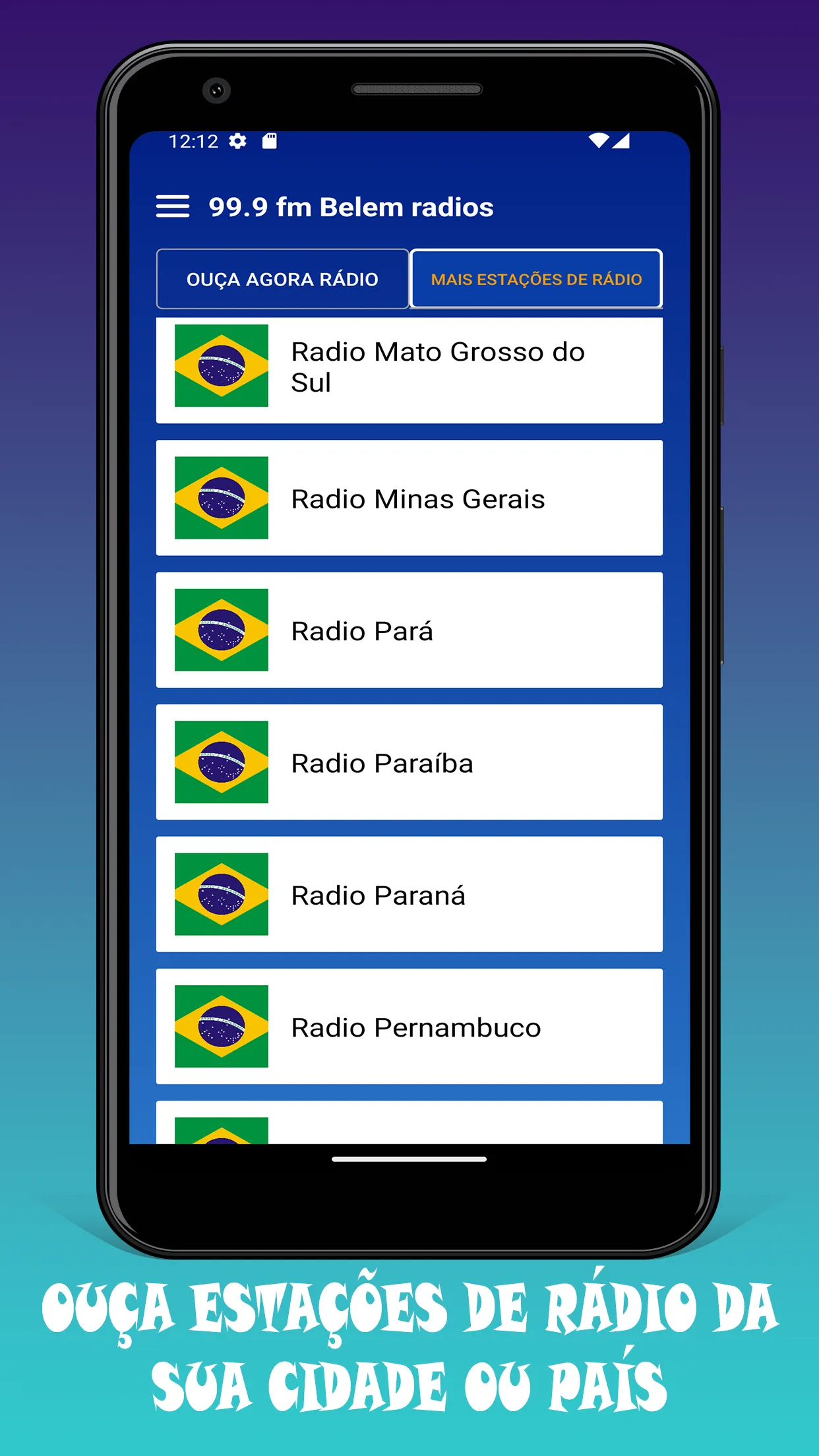 Radio 99 FM Belem BR Ao Vivo | Indus Appstore | Screenshot