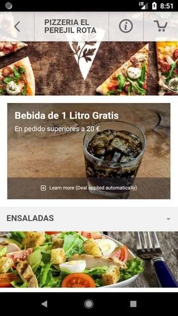 Pizzeria El Perejil Rota | Indus Appstore | Screenshot