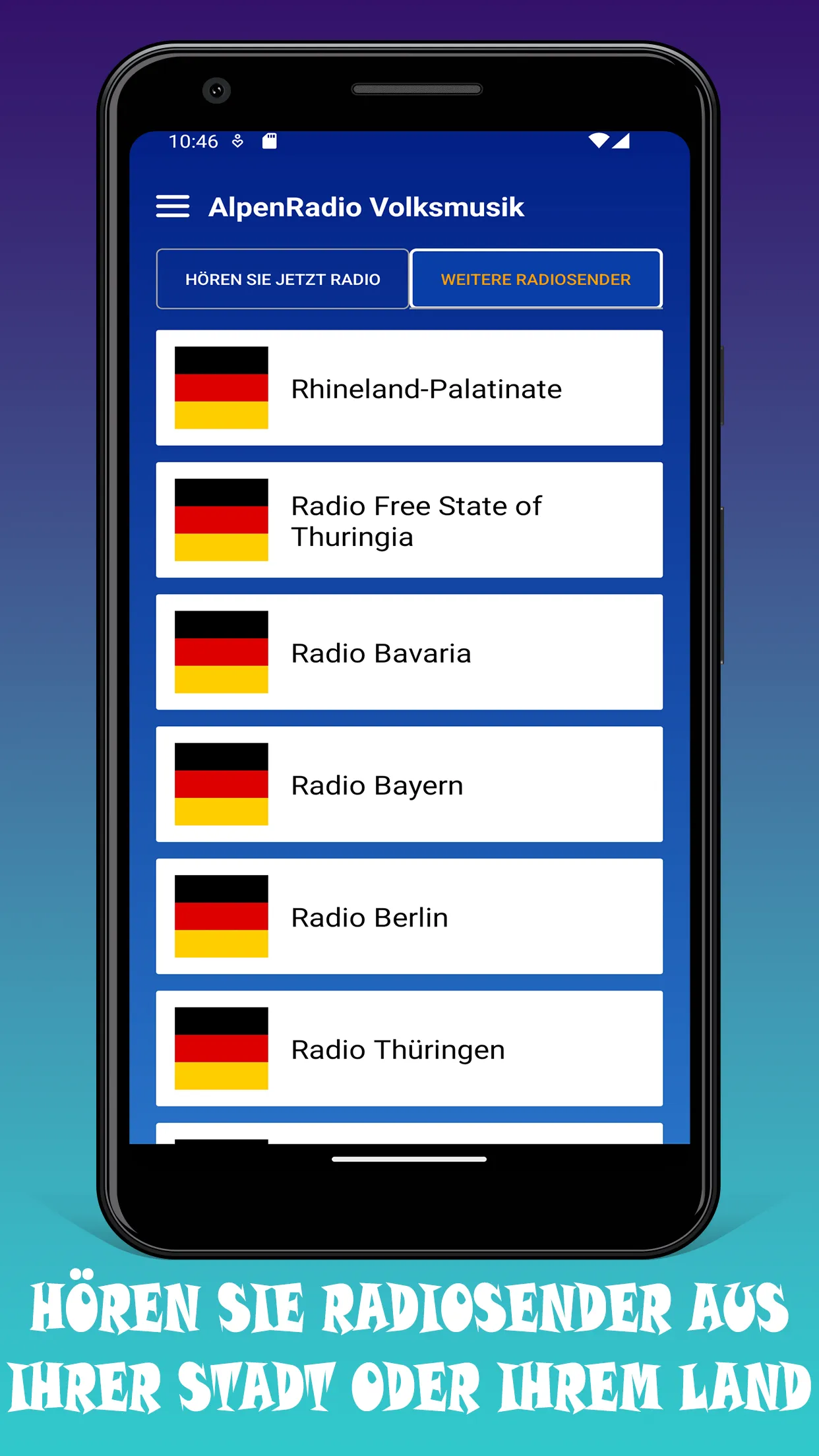 Alpenradio Volksmusik FM App | Indus Appstore | Screenshot