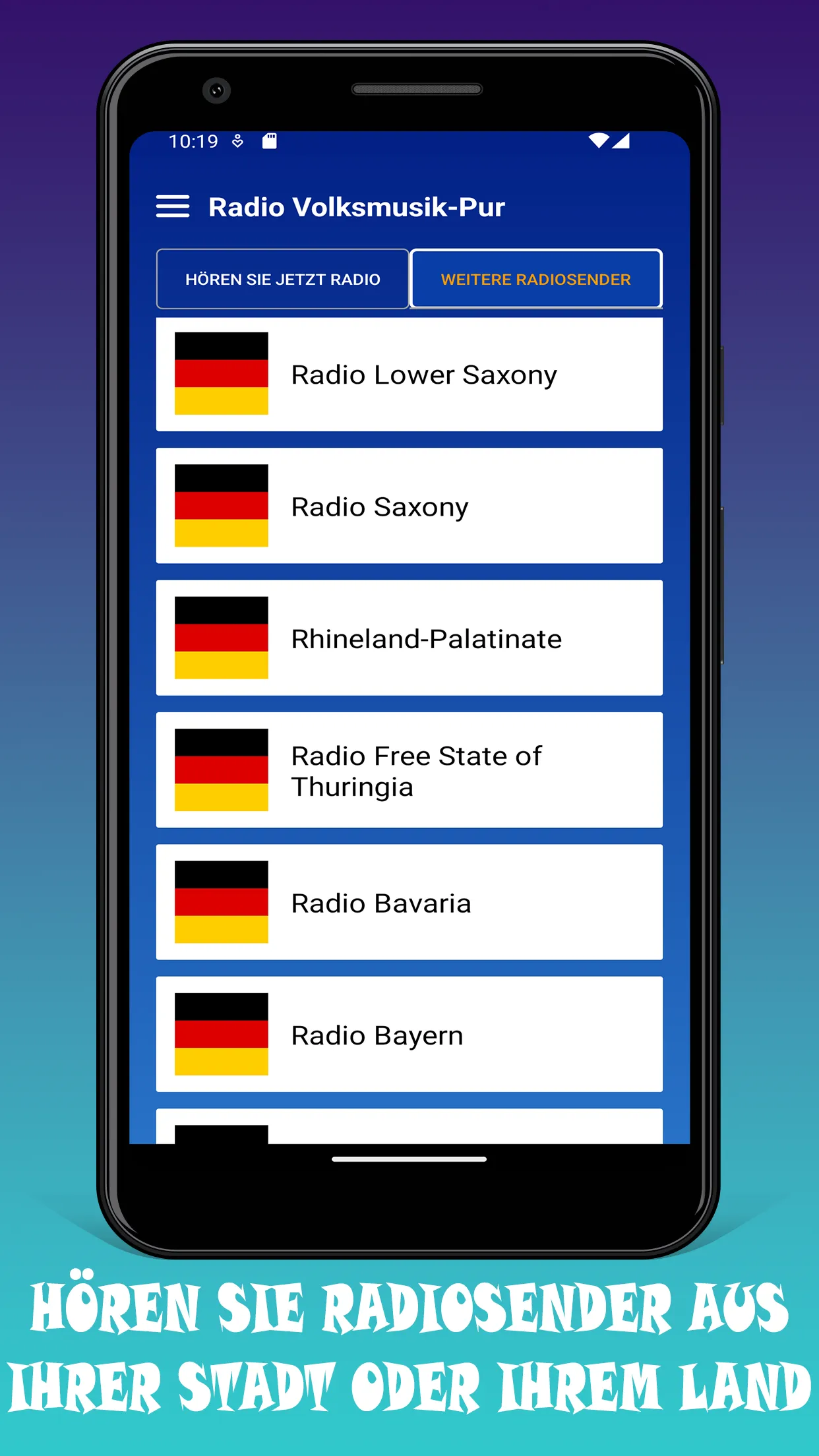 Radio Volksmusik Pur FM Online | Indus Appstore | Screenshot