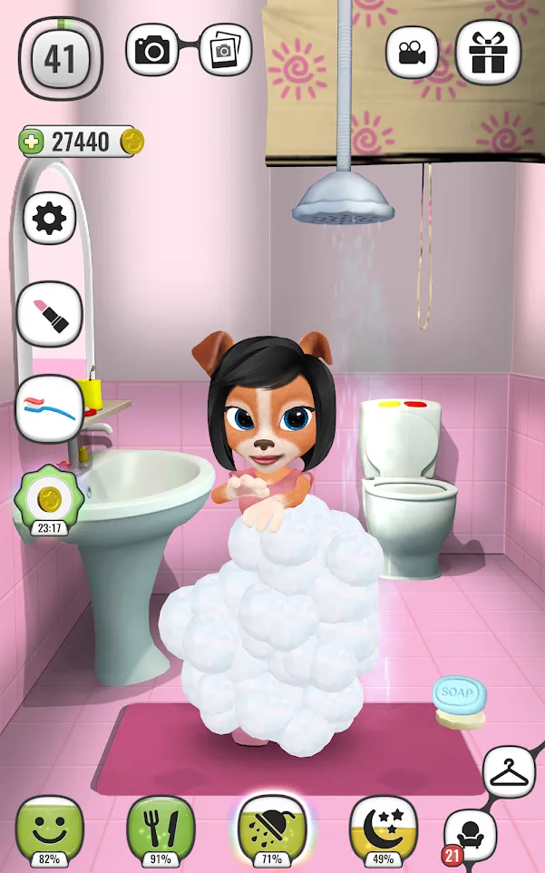 My Talking Lady Dog | Indus Appstore | Screenshot