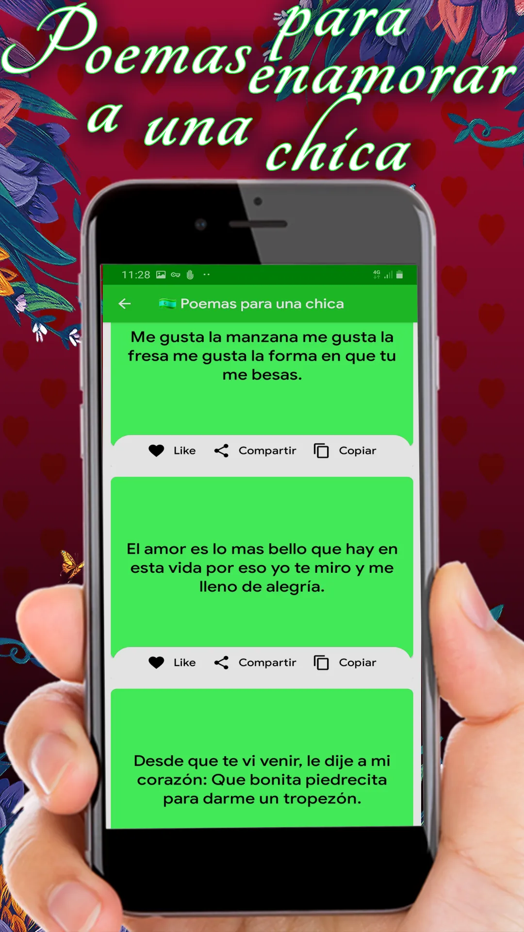 phrases to fall in love | Indus Appstore | Screenshot