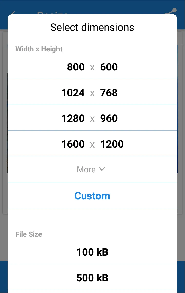 Photo & Picture Resizer | Indus Appstore | Screenshot