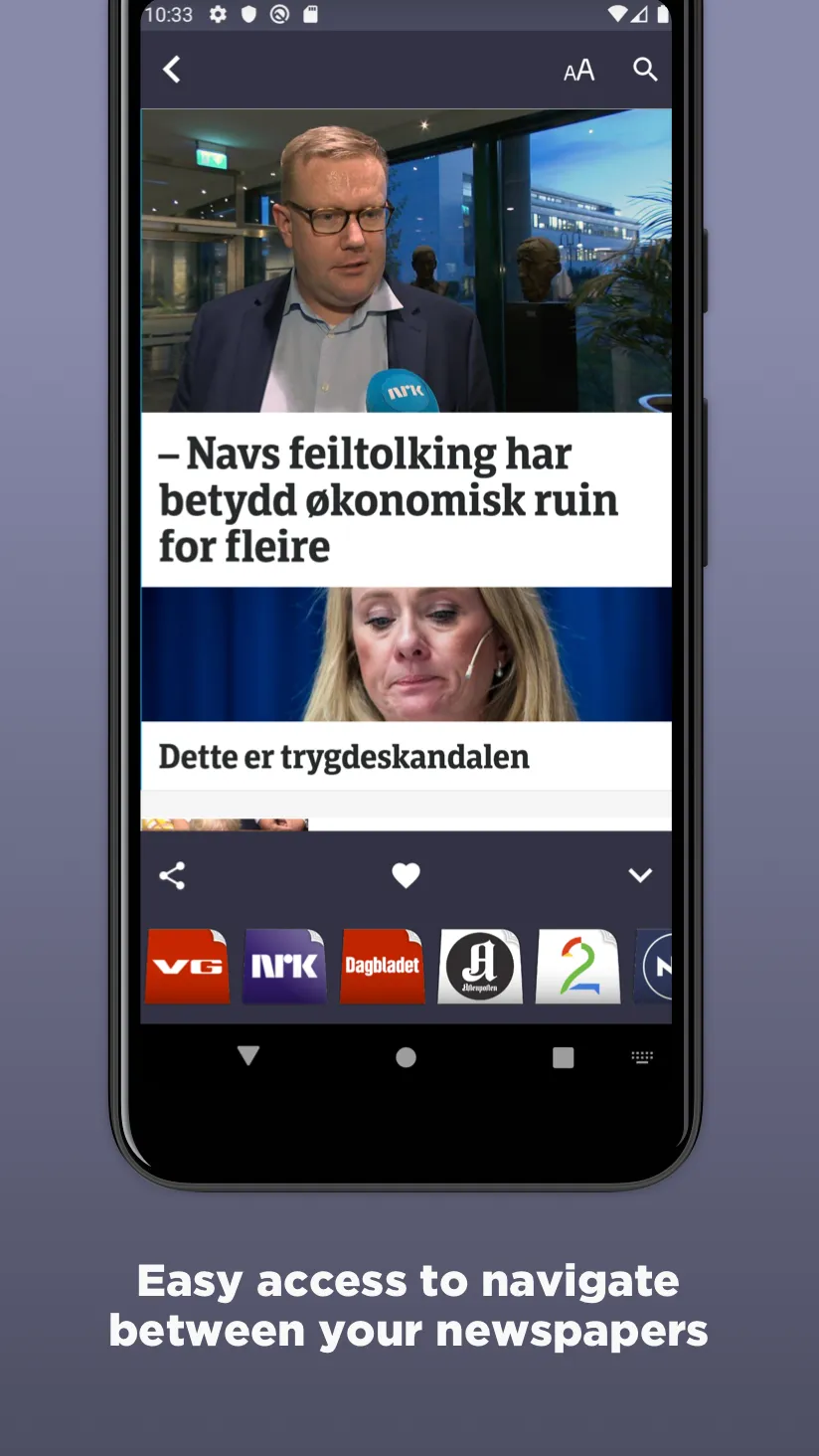 Norwegian Newspapers | Indus Appstore | Screenshot