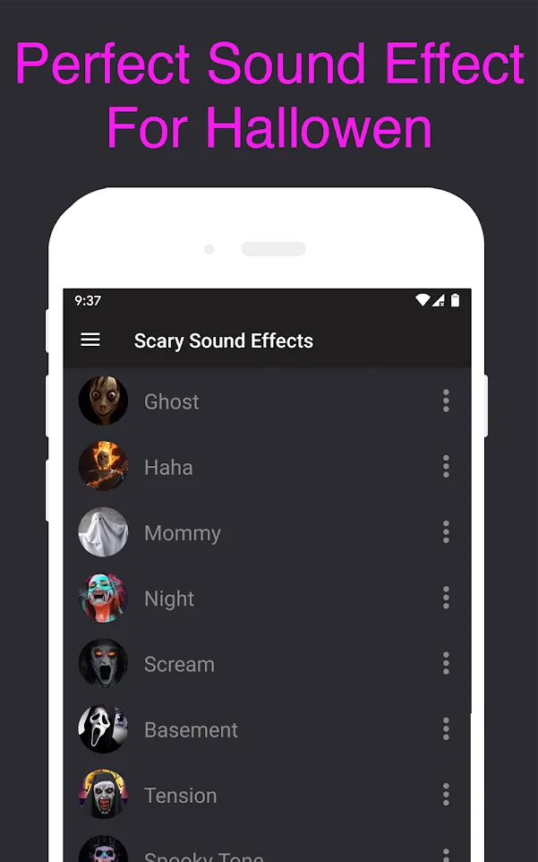 Scary Sound Effects - Ghost | Indus Appstore | Screenshot