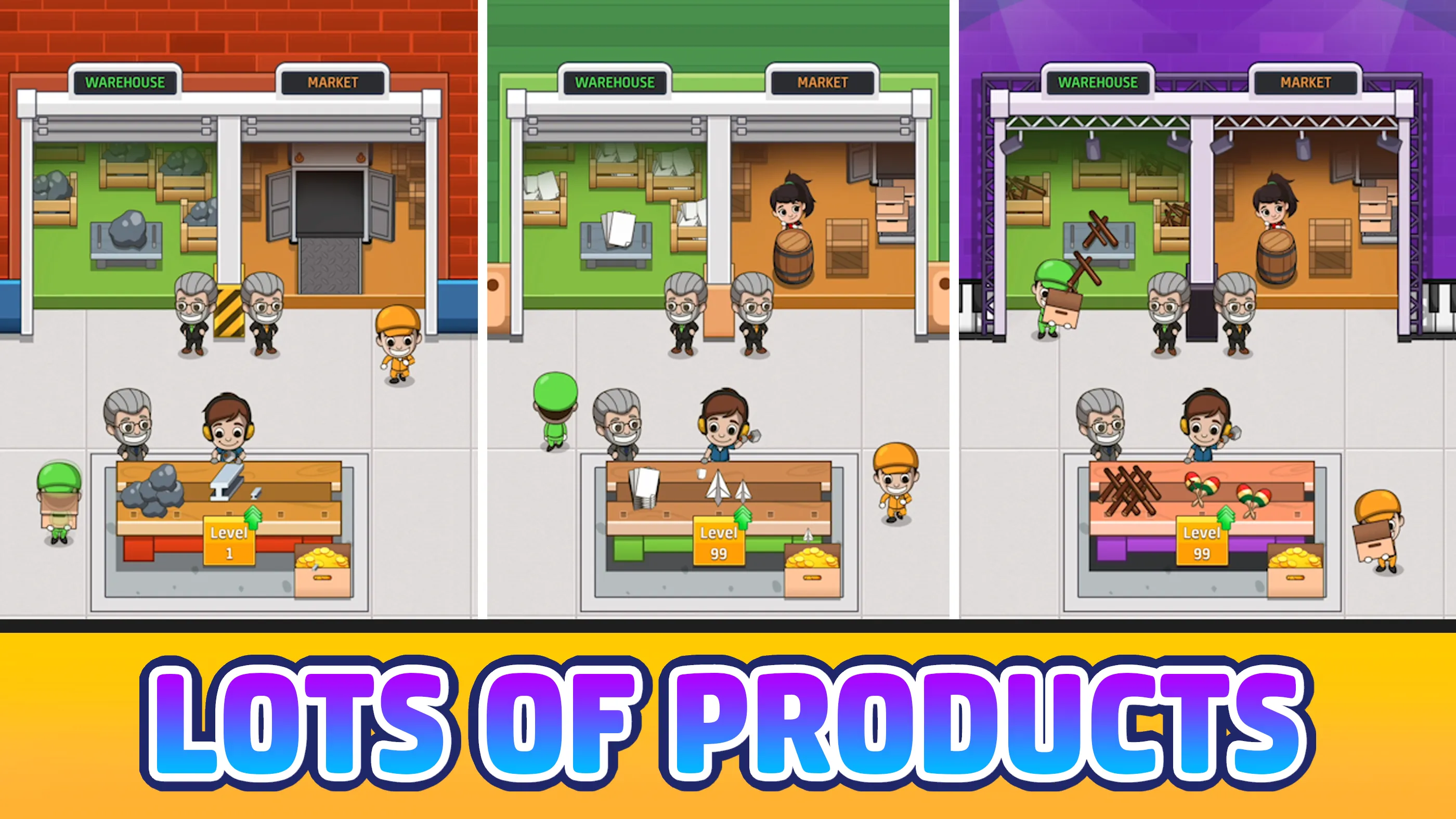 Idle Factory Tycoon: Business! | Indus Appstore | Screenshot