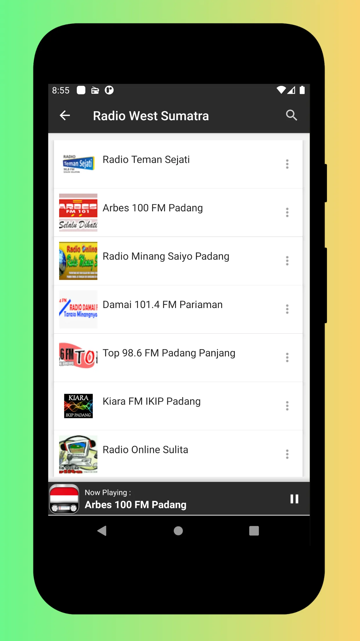 Radio Indonesia - Radio Online | Indus Appstore | Screenshot