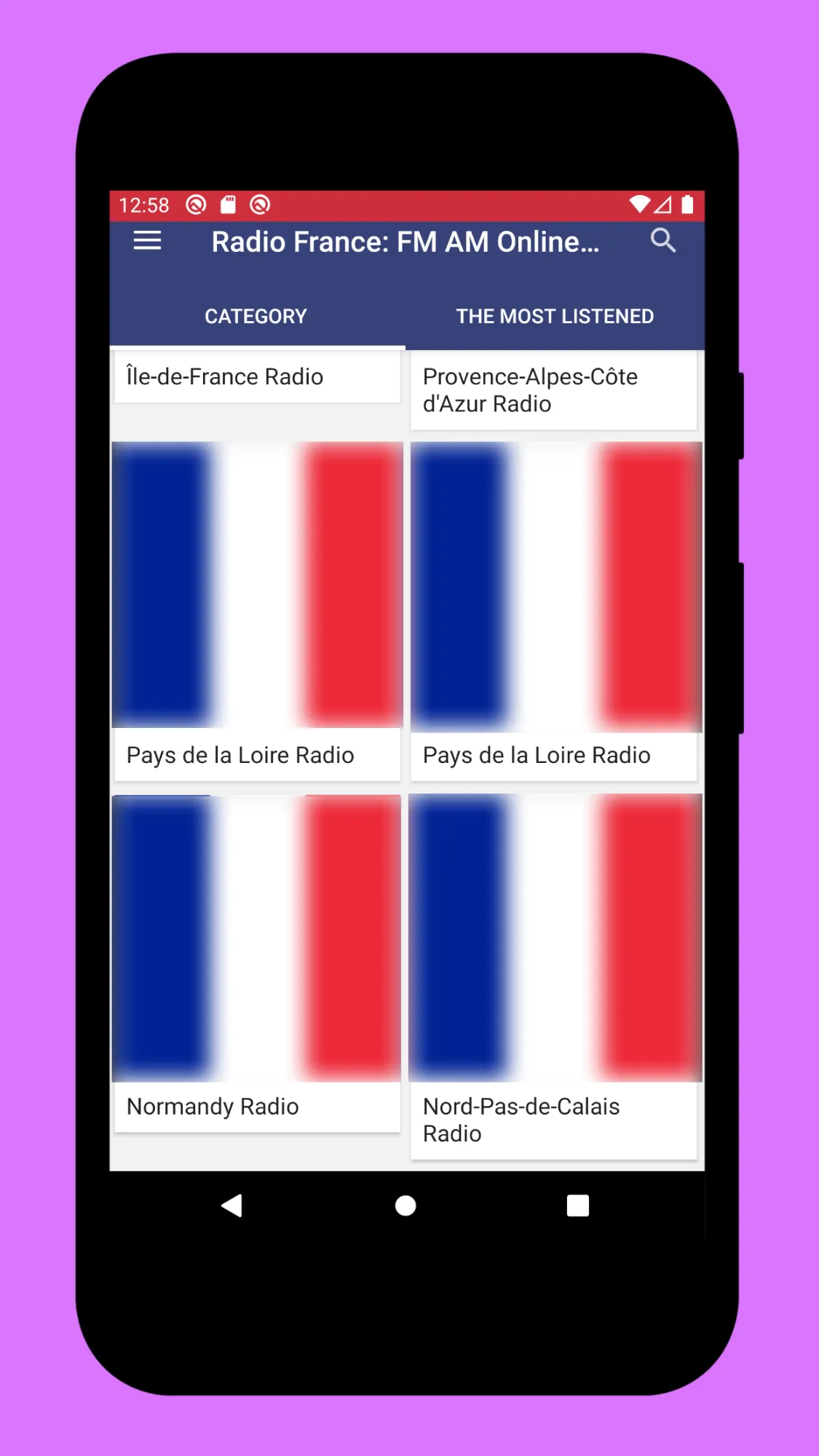 Radios France: Radio France FM | Indus Appstore | Screenshot