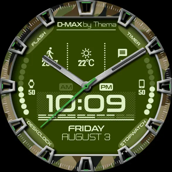 D-Max Watch Face | Indus Appstore | Screenshot