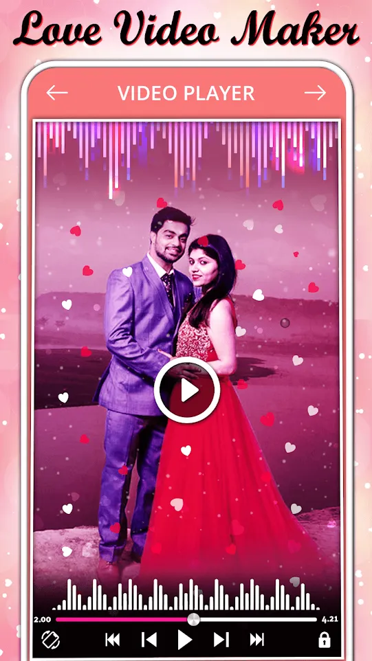 Love Video Maker with Music | Indus Appstore | Screenshot