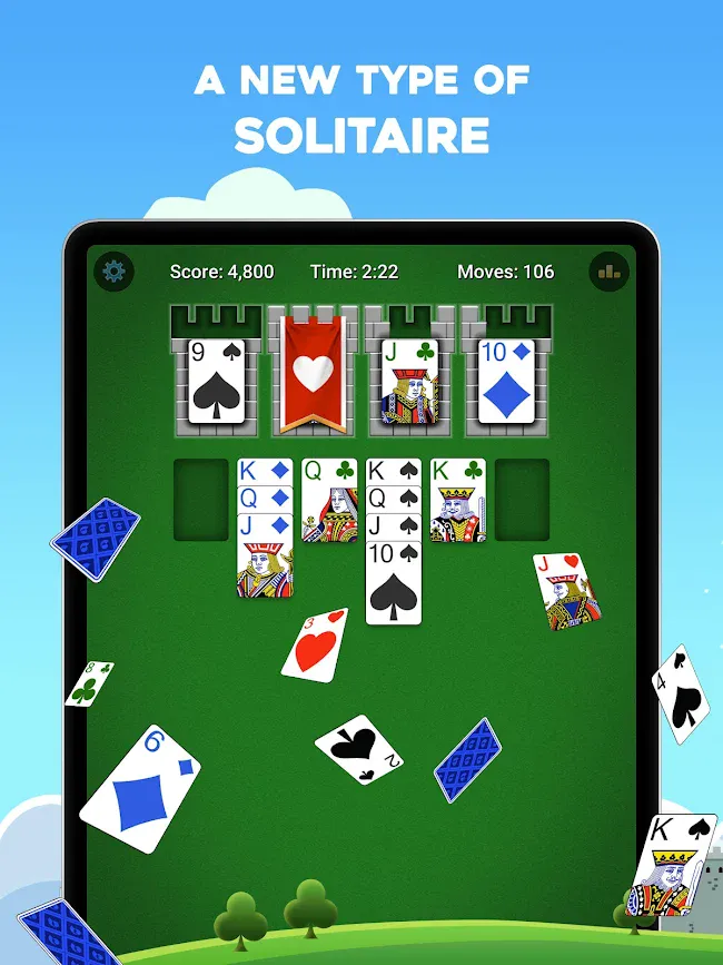 Castle Solitaire: Card Game | Indus Appstore | Screenshot