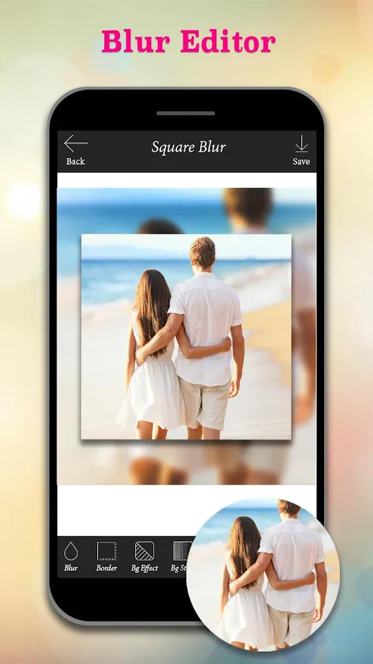 Blur : Blur Photo Editor, Squa | Indus Appstore | Screenshot