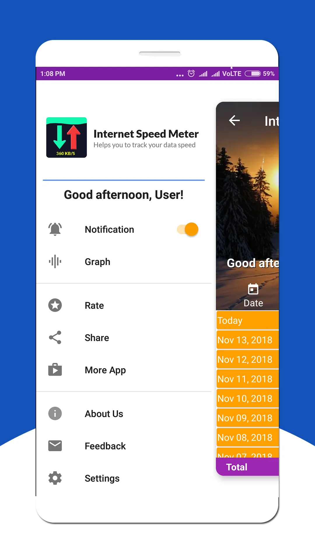 Internet Speed Meter | Indus Appstore | Screenshot