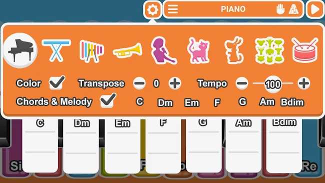 Kids Piano | Indus Appstore | Screenshot